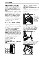 Preview for 6 page of Zanussi ZC320D Instruction Booklet