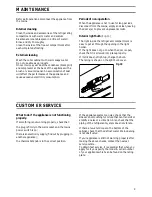 Preview for 9 page of Zanussi ZC320D Instruction Booklet