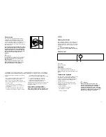 Предварительный просмотр 8 страницы Zanussi ZC340D4 Instruction Booklet