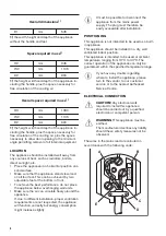 Preview for 6 page of Zanussi ZCAN20FW1 User Manual