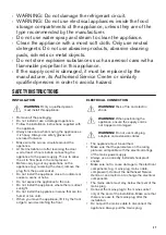 Preview for 27 page of Zanussi ZCAN26EW1 User Manual