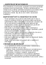 Preview for 63 page of Zanussi ZCAN26EW1 User Manual