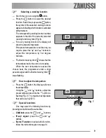 Предварительный просмотр 9 страницы Zanussi ZCB 990 Operating Instructions Manual