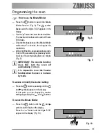 Предварительный просмотр 11 страницы Zanussi ZCB 990 Operating Instructions Manual