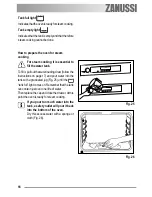 Предварительный просмотр 18 страницы Zanussi ZCB 990 Operating Instructions Manual