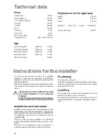 Предварительный просмотр 15 страницы Zanussi ZCC 6601 User Manual