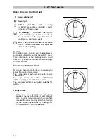 Предварительный просмотр 10 страницы Zanussi ZCE 531 Instruction Book