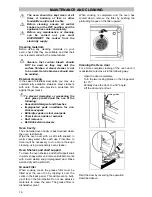 Предварительный просмотр 16 страницы Zanussi ZCE 531 Instruction Book