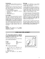 Предварительный просмотр 17 страницы Zanussi ZCE 531 Instruction Book