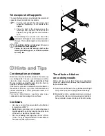 Preview for 11 page of Zanussi ZCE 700 Instruction Booklet