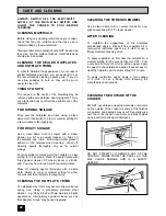 Предварительный просмотр 22 страницы Zanussi ZCE 7300 Instruction Booklet