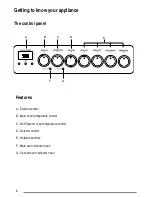 Предварительный просмотр 6 страницы Zanussi ZCE 7550 User Manual