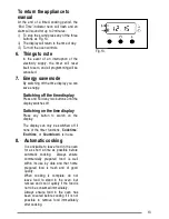 Предварительный просмотр 13 страницы Zanussi ZCE 7550 User Manual