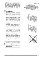 Предварительный просмотр 23 страницы Zanussi ZCE 7550 User Manual