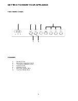 Предварительный просмотр 5 страницы Zanussi ZCE 7551 Instruction Booklet