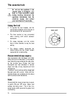 Предварительный просмотр 14 страницы Zanussi ZCE 7680 User Manual