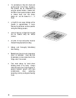 Предварительный просмотр 26 страницы Zanussi ZCE 7680 User Manual