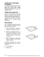 Предварительный просмотр 28 страницы Zanussi ZCE 7680 User Manual