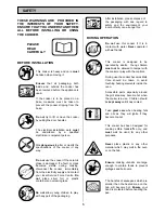 Предварительный просмотр 6 страницы Zanussi ZCE 7700X Instruction Booklet