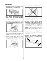 Предварительный просмотр 22 страницы Zanussi ZCE 7700X Instruction Booklet