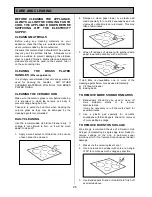 Предварительный просмотр 26 страницы Zanussi ZCE 8020AX/CH Instruction Booklet