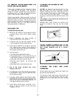 Предварительный просмотр 27 страницы Zanussi ZCE 8020AX/CH Instruction Booklet