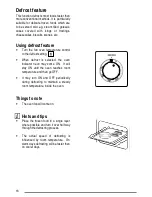 Preview for 16 page of Zanussi ZCE5200 User Manual