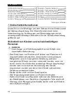 Preview for 18 page of Zanussi ZCE54001WA User Manual