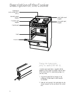 Предварительный просмотр 4 страницы Zanussi ZCE600W Instruction Booklet