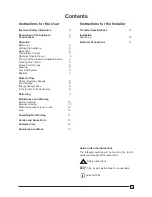 Preview for 3 page of Zanussi ZCF 115 C Operating And Installation Manual