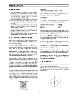 Предварительный просмотр 5 страницы Zanussi ZCF 64 Instructions For Installation And Use Manual