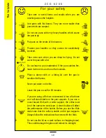 Предварительный просмотр 10 страницы Zanussi ZCG 6200 Operating And Installation Instructions