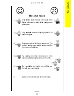 Предварительный просмотр 11 страницы Zanussi ZCG 6200 Operating And Installation Instructions