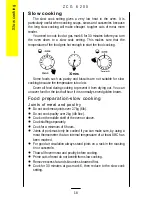 Предварительный просмотр 18 страницы Zanussi ZCG 6200 Operating And Installation Instructions