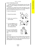 Предварительный просмотр 23 страницы Zanussi ZCG 6200 Operating And Installation Instructions