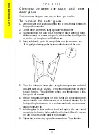 Предварительный просмотр 24 страницы Zanussi ZCG 6200 Operating And Installation Instructions