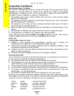 Предварительный просмотр 30 страницы Zanussi ZCG 6200 Operating And Installation Instructions