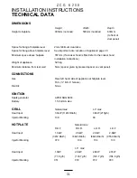 Предварительный просмотр 31 страницы Zanussi ZCG 6200 Operating And Installation Instructions