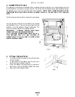 Предварительный просмотр 35 страницы Zanussi ZCG 6200 Operating And Installation Instructions