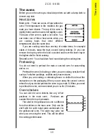 Предварительный просмотр 12 страницы Zanussi ZCG 6600 Operating And Installation Instructions