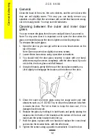 Предварительный просмотр 31 страницы Zanussi ZCG 6600 Operating And Installation Instructions