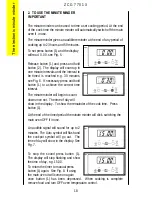 Предварительный просмотр 18 страницы Zanussi ZCG 7701X Instruction Booklet