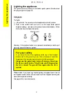 Предварительный просмотр 4 страницы Zanussi ZCG 7901X Instruction Booklet