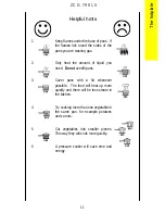 Предварительный просмотр 11 страницы Zanussi ZCG 7901X Instruction Booklet