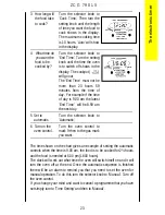 Предварительный просмотр 23 страницы Zanussi ZCG 7901X Instruction Booklet