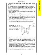 Предварительный просмотр 33 страницы Zanussi ZCG 7901X Instruction Booklet