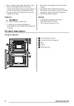 Предварительный просмотр 6 страницы Zanussi ZCG43000BA User Manual