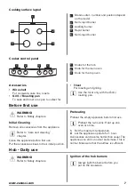 Предварительный просмотр 7 страницы Zanussi ZCG43000BA User Manual