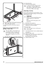 Предварительный просмотр 18 страницы Zanussi ZCG43000BA User Manual