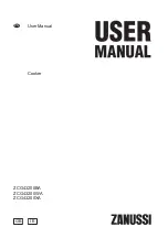 Zanussi ZCG43200BA User Manual preview